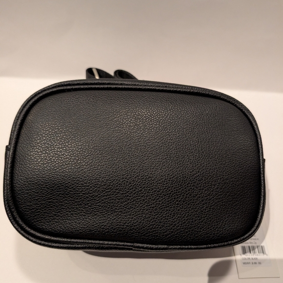 CXL by Christian Lacroix Eve Pebble Camera Bag with Mini Zip Crossbody Black NWT - Picture 9 of 11